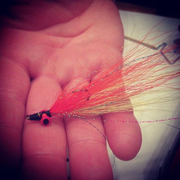 Gary's first fly. Ever!