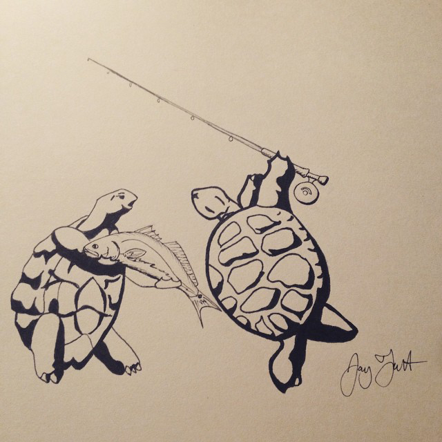 "Terrapin Station: Now we know why they are dancing." ©Jay Talbot